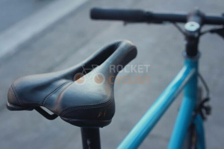 hole in bike seat