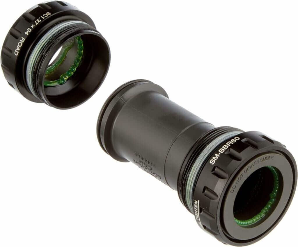 A close up of a black tube.